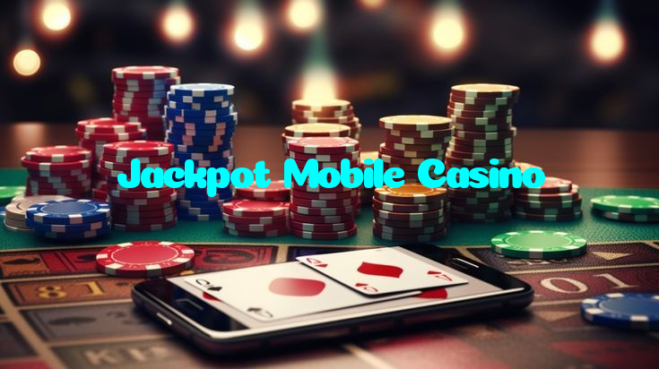 Jackpot Mobile Casino casino presented on mobile device in Pakistan with slots and live games